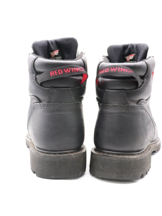 Red Wing 971 Truwelt Waterproof EH Men\'s 11 D Steel Toe Black Leather Work Boots main image 6